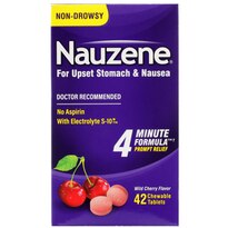 Nauzene Upset Stomach Relief Chewable Tablets, 42 CT