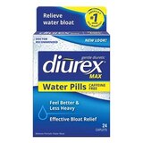 Diurex Max Maximum Relief Water Caplets, 24 CT, thumbnail image 1 of 1