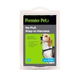 Premier Pet No Pull Step-In Harness, Black, Small, 15-30 lb Dog , thumbnail image 1 of 1