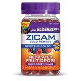 Homeopathic Zicam +Medicated Fruit Drop + Elderberry, thumbnail image 1 of 1