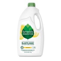 Seventh Generation Plant Based Dishwasher Detergent Gel, Lemon, 42 OZ