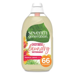 Seventh Generation EasyDose Auto Dosing Tropical Grove Scent Laundry Detergent Ultra Concentrated, 23 OZ