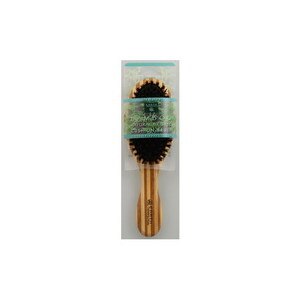 Earth Therapeutics Bamboo Natural Bristle Cushion Brush
