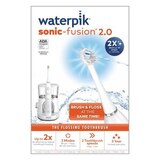 Waterpik Sonic-Fusion Flossing Toothbrush - White SF-01, thumbnail image 1 of 1