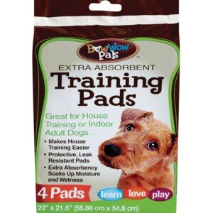 Bow Wow Pals Extra Absorbent Training Pads, 4 CT