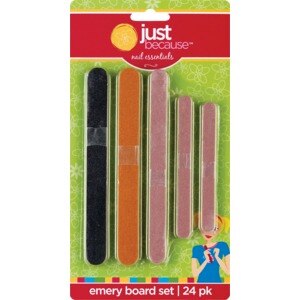 Just Because Nail Essentials Emery Board Set