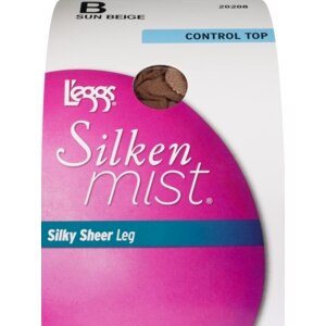 L'eggs Silken Mist Silky Sheer Control Top Pantyhose