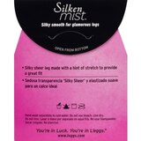 L'eggs Silken Mist Silky Sheer Control Top Pantyhose, thumbnail image 2 of 4