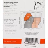 Just My Size Shaper Pantyhose Sheer Toe Size 3X Jet Black, thumbnail image 2 of 4