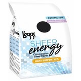 L'eggs Sheer Energy Light Support Anti-Cellulite Control Top Pantyhose, thumbnail image 1 of 4