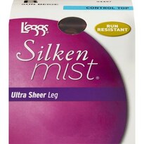 L'eggs Silken Mist Ultra Sheer Leg Control Top, Size B Sun Beige