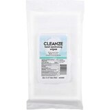 Cleanze Antibacterial Hand Sanitizing Wipes with Aloe, Unscented, 30 CT, thumbnail image 1 of 1