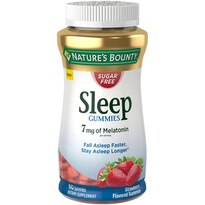 Nature's Bounty Sugar Free Sleep Gummies, 7 mg of Melatonin, 60 CT