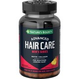 Nature's Bounty Advanced Men's Series Hair Gummies, 100 CT, thumbnail image 1 of 1
