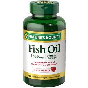 Nature's Bounty Fish Oil Softgels 1200mg