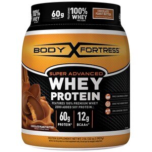 BODY FORTRESS SUPER ADVANCED WHEY PRTN CHC PEANUT BUTTER PWD