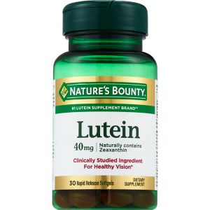 Nature's Bounty Lutein Softgels 40mg, 30CT