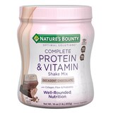Nature's Bounty OS Complete Protein&Vitamin Shake Mix Choc, thumbnail image 1 of 2