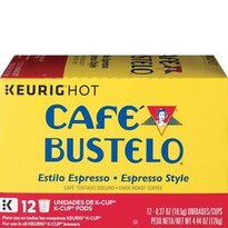 Cafe Bustelo Espresso K-Cup Pods, 12CT