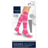 SIGVARIS Women's MICROFIBER SHADES 143 Calf 15-20mmHg