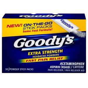 Goody's Extra Strength Headache Powders, Fast Pain Relief