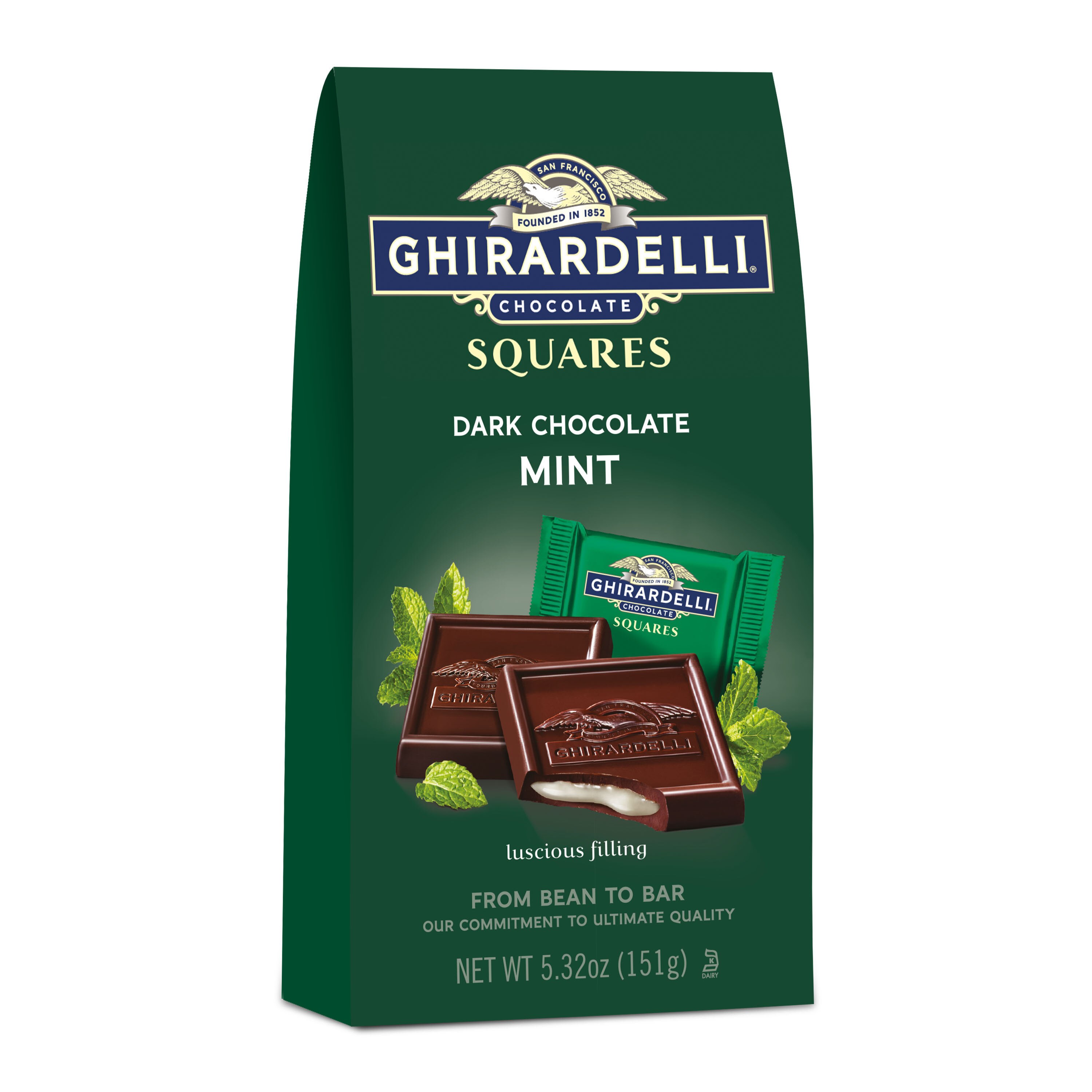 Ghiradelli Dark Chocolate W/ Mint Bag