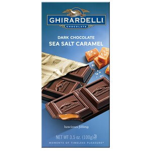 Ghirardelli Dark & Sea Salt Caramel Filling