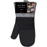 Royal Crest Oven Mitt with Neoprene Tip, Black, thumbnail image 1 of 1