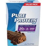 Pure Protein Chewy Chocolate Chip Protein Bar 6-Pack, thumbnail image 1 of 1