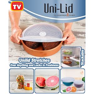 Uni-Lids 3 Pack By Copper Chef