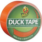 Duck Neon Orange Duck Tape, 15 Yards, thumbnail image 2 of 2