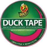 Duck Fuschia Fusion Duck Tape, 15 Yards, thumbnail image 1 of 2