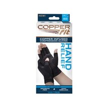 Copper Fit Hand Relief Compression Gloves