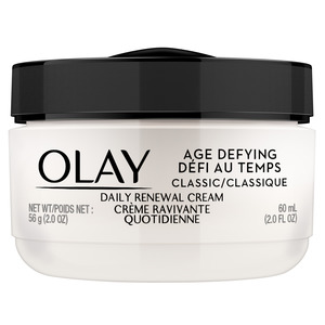 Olay Age Defying Classic Daily Renewal Cream, Face Moisturizer, 2 OZ