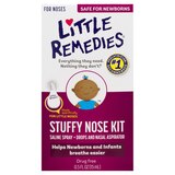 Little Remedies Stuffy Nose Kit, Saline Spray/Drops & Aspirator, 0.5 FL OZ, thumbnail image 1 of 1