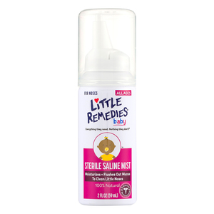 Little Remedies Sterile Saline Nasal Mist, Safe for Newborns, 2 FL OZ