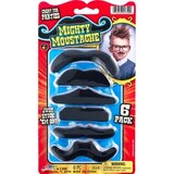 Ja-Ru Mighty Mustache Fake Mustache, 6CT, thumbnail image 1 of 1