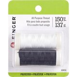 Singer All Purpose Polyester Thread, 2CT, thumbnail image 1 of 1