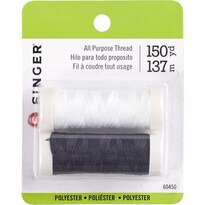 Singer All Purpose Polyester Thread, 2CT