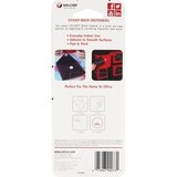 VELCRO Brand Fastener Stick Back Squares, White, thumbnail image 2 of 2