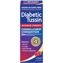 Diabetic Tussin Cough Suppressant & Expectorat Liquid Maximum Strength