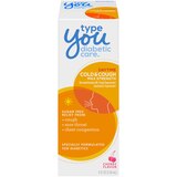 Type You Diabetic Care Daytime Cold & Cough Max Strength Cherry Flavor Liquid Co, 4.0 OZ, thumbnail image 1 of 1