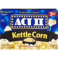 Act II Kettle Corn, 3 Bags