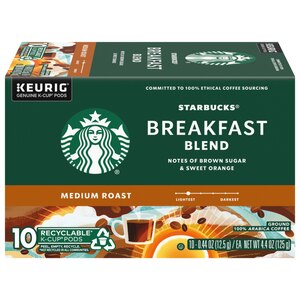 STARBUCKS KCUP BREAKFAST