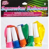 Omni Party Squawker Balloons, thumbnail image 1 of 1