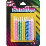 UNI 20 DIAMND DOT B'DAY CANDL, thumbnail image 1 of 1