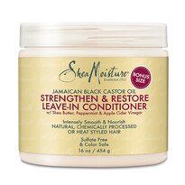 SheaMoisture Jamaican Black Castor Oil Strengthen Grow & Restore Leave-In Conditioner, 16 OZ