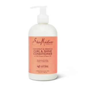 SheaMoisture Coconut & Hibiscus Curl and Shine Conditioner, 13 OZ