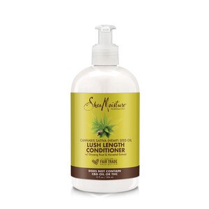 SheaMoisture Lush Length Cannabis Seed Oil Hair Conditioner, 13 OZ