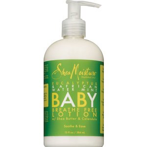 SheaMoisture Eucalyptus & African Water Mint Baby Lotion, 13 OZ